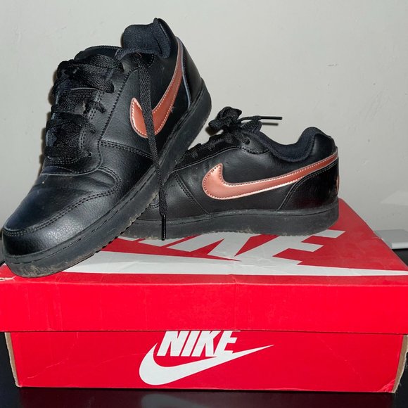 nike ebernon low rose gold